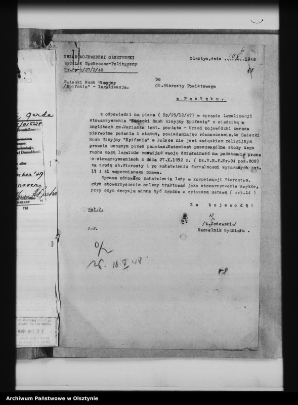 image.from.unit.number "Stowarzyszenie Świeckiego Ruchu Misyjnego "Spisanie""
