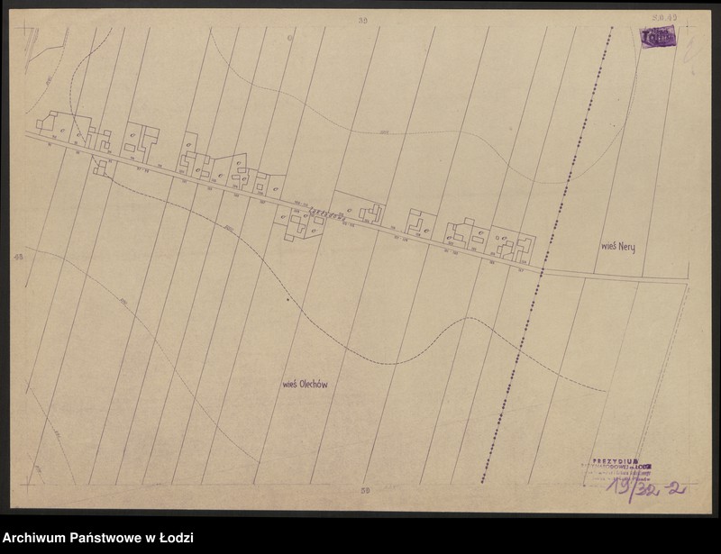 Obraz 2 z jednostki "Plan m. Łodzi 1:2000, odbitki. Sekcja SO 49"