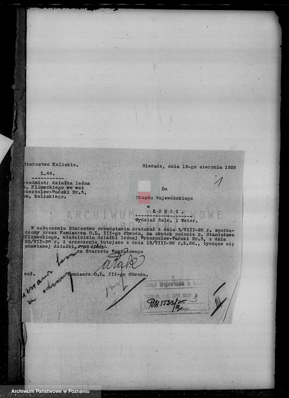 Obraz 5 z jednostki "Gmina Ceków w powiecie kaliskim nadzór nad gospodarką w lasach"