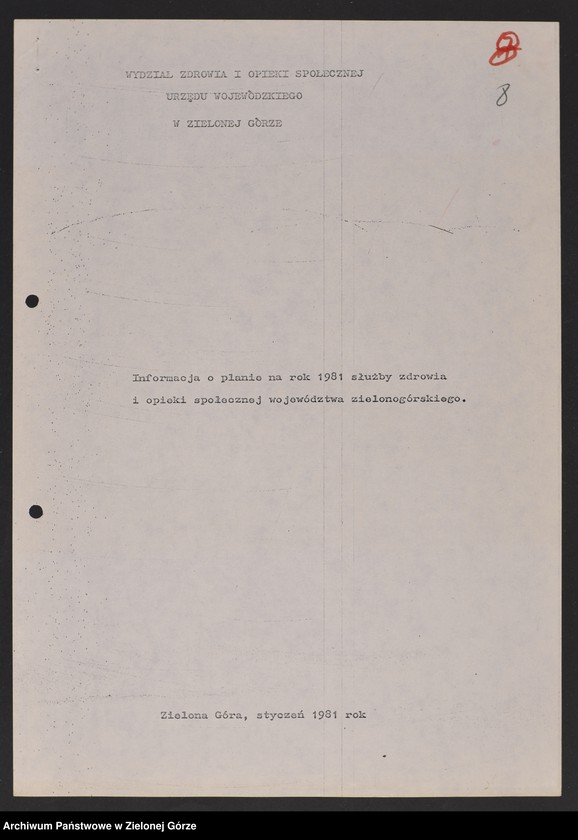 image.from.unit.number "Protokóły z posiedzeń Komisji Zdrowia, Spraw Socjalnych i Ochrony Środowiska Wojewódzkiej Rady Narodowej w Zielonej Górze"