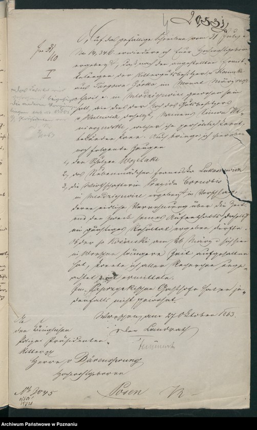 Obraz 7 z jednostki "A. betr. Wladislaus von Kosinski"