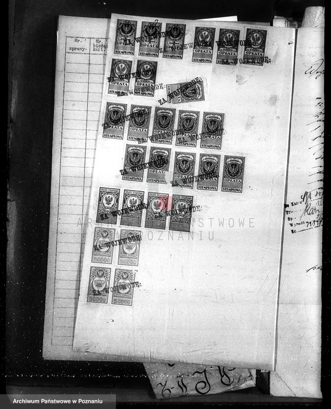 image.from.unit.number "Nadzór nad gospodarką w lasach majętności Kwiatków powiat ostrowski"