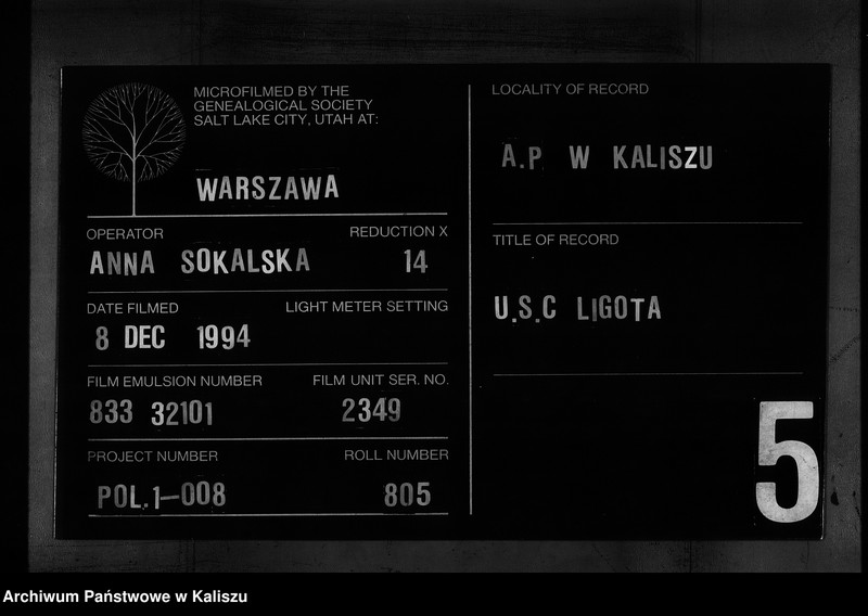Obraz 1 z jednostki "[Księga urodzeń]"