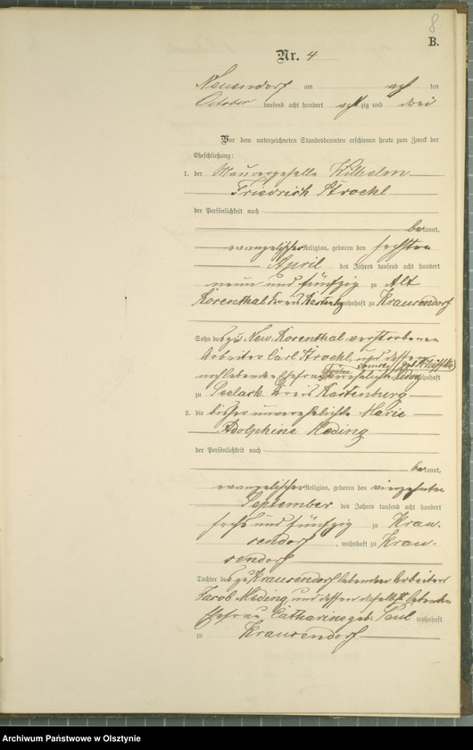 image.from.unit.number "Heiraths-Neben-Register Nr 1 - 9"