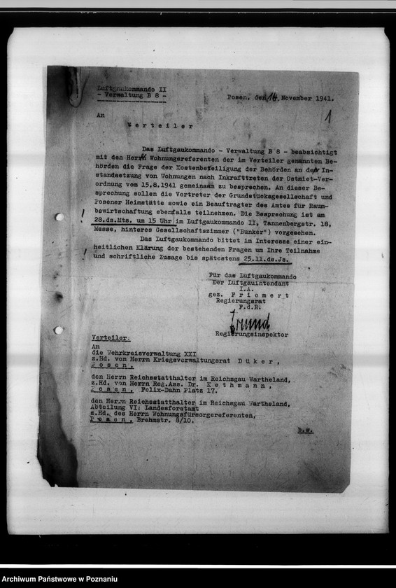 Obraz 5 z jednostki "Tagungen, Besprechungen in Wohnungsangelegenheiten."