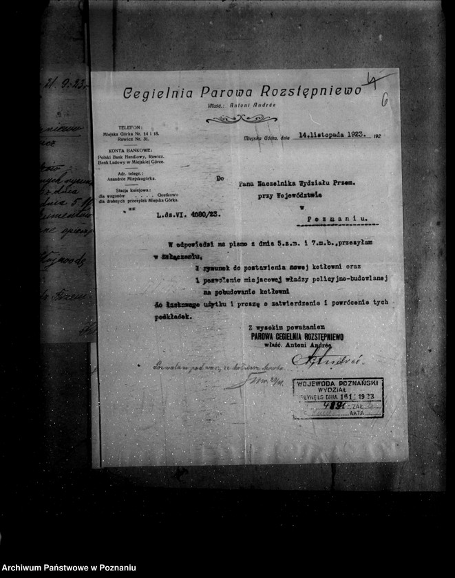 image.from.unit.number "Tartak T. Kowalskiego w Jutrosinie powiat rawicki nr woj. 177"