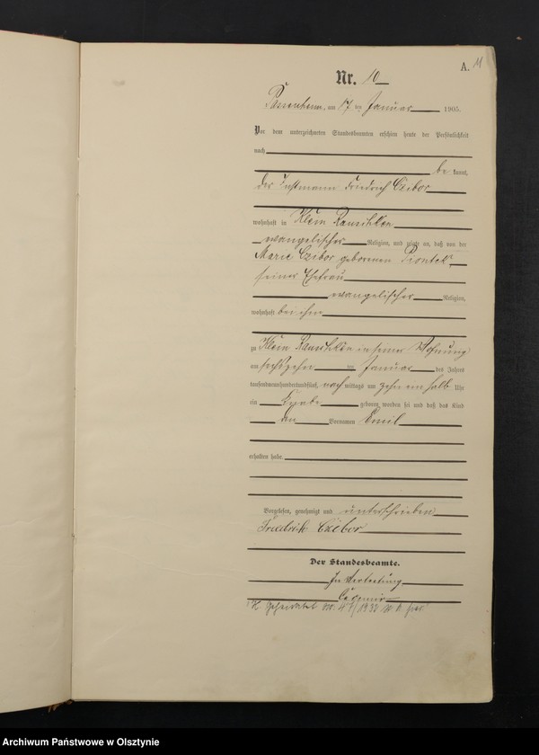 image.from.unit.number "Geburts-Haupt-Register Nr 1 - 200"