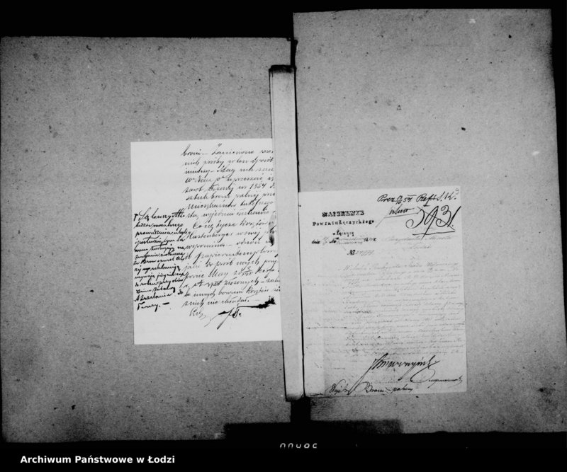 Obraz 10 z jednostki "Akta w przedmiocie utrzymywania broni palnej i siecznej"