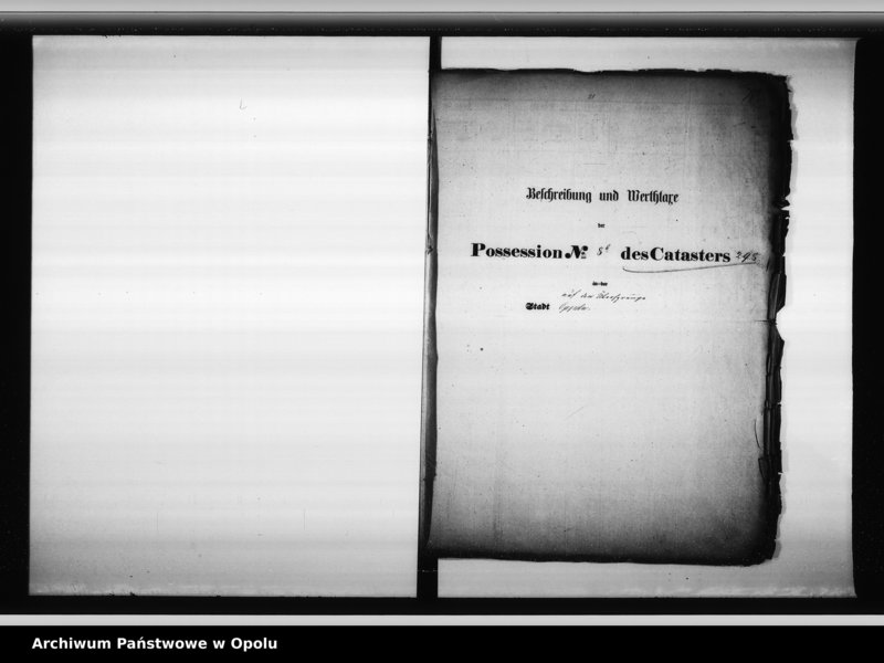 Obraz 16 z jednostki "Beschreibung des Gehöftes No 292 des Katasters in der Stadt Oppeln [...]"