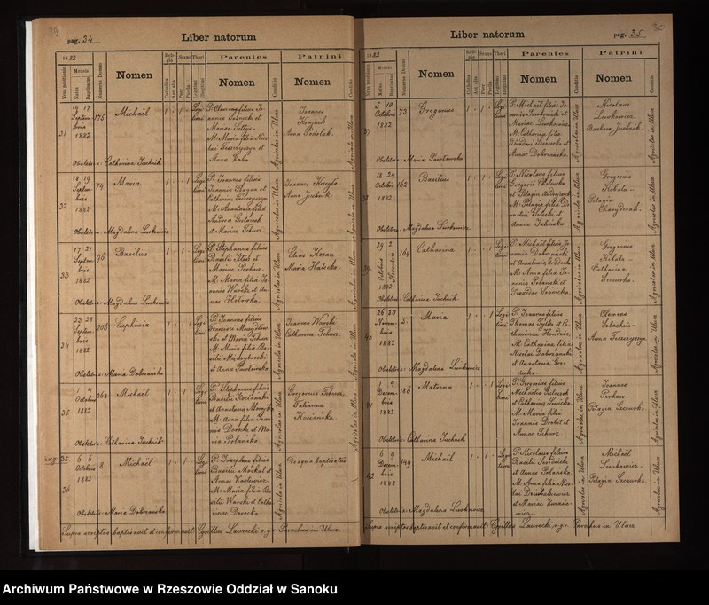 image.from.unit.number "Księga urodzeń, małżeństw, zgonów dla miejscowosci Ulucz, Horoszówka (Hroszówka)"