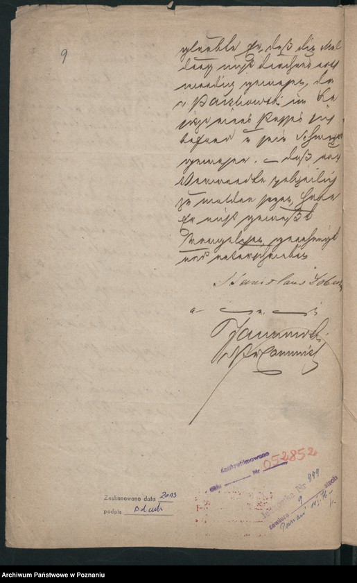 Obraz 12 z jednostki "A. betr. Ignaz und Stanislaus Paczkowski, Studenten in Greifswald"