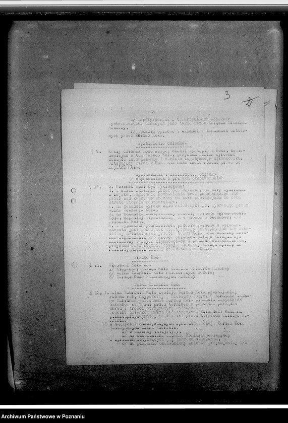 Obraz 7 z jednostki "Protokoły, rozkazy, komunikaty, okólniki, sprawozdania Związku Oficerów Rezerwy Rzeczypospolitej Polskiej. Regulamin dla Kół Podchorążych Rezerwy"