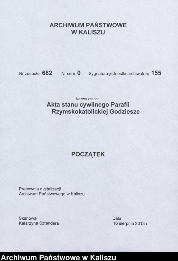 Obraz 3 z jednostki "Дубликатъ актовъ гражданского состояния о родившихся, бракосочетавшихся и умершихъ"