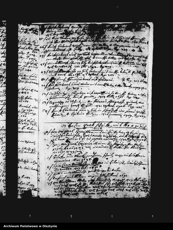 image.from.unit.number "Altes Repertorium der zwei Deutsch Eylauschen Amtsbücher und 5 Hackschiften"