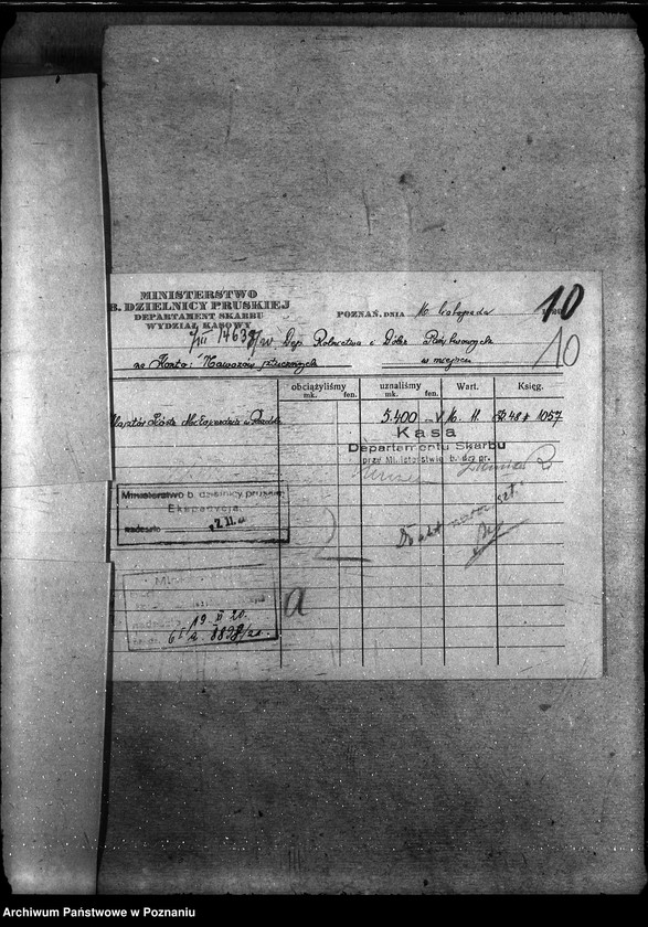 Obraz 14 z jednostki "Sprawy ogólno-administracyjne Sadzonki i fundusz nawozów sztucznych"