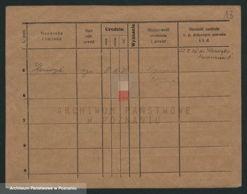 Obraz 13 z jednostki "Lamperski - Langberg"