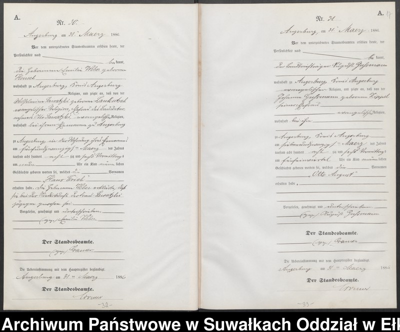 image.from.unit.number "Geburts-Neben-Register des Preussischen Standes-Amtes Angerburg Kreis Angerburg"