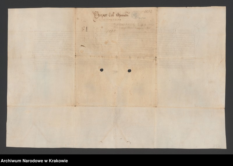Obraz 4 z kolekcji "Dokumenty i pieczęcie Władysława III Jagiellończyka (1424‒1444) zwanego Warneńczykiem, króla Polski i Węgier111"