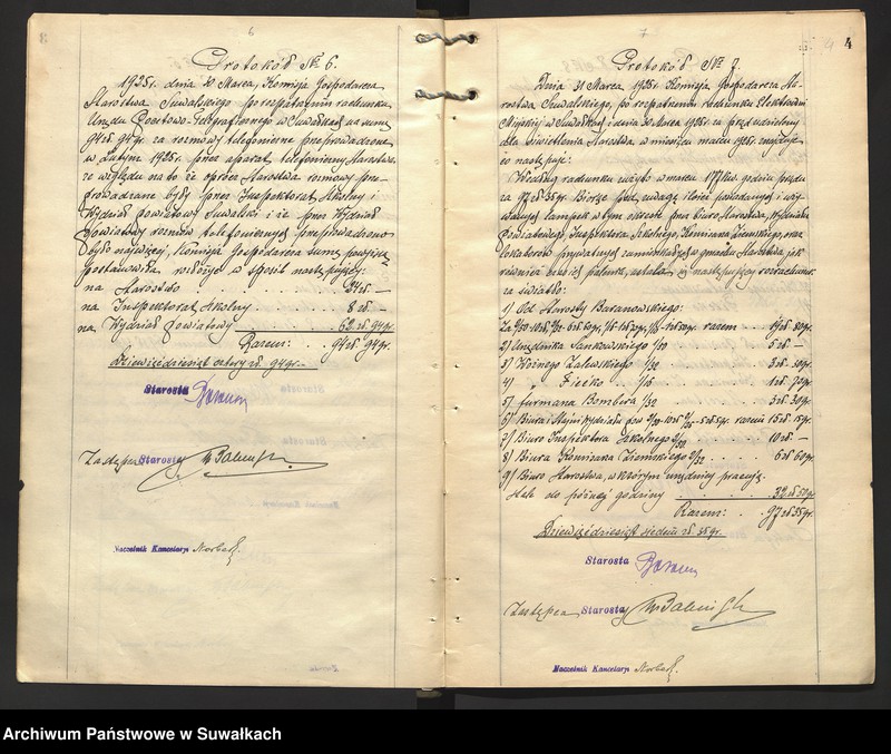 image.from.unit.number "Księga protokołów Komisji Gospodarczej Starostwa"