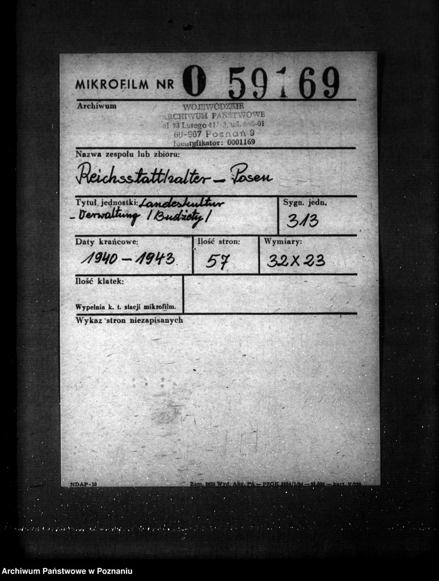 Obraz 2 z jednostki "Landeskultur- Verwaltung (Budżety)"