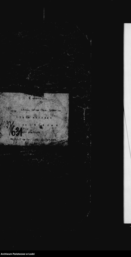 Obraz 4 z jednostki "Rejestr poborczy"