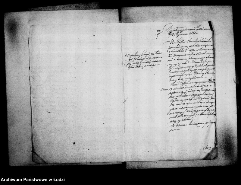 Obraz 10 z jednostki "Akta tyczące się awizacji"