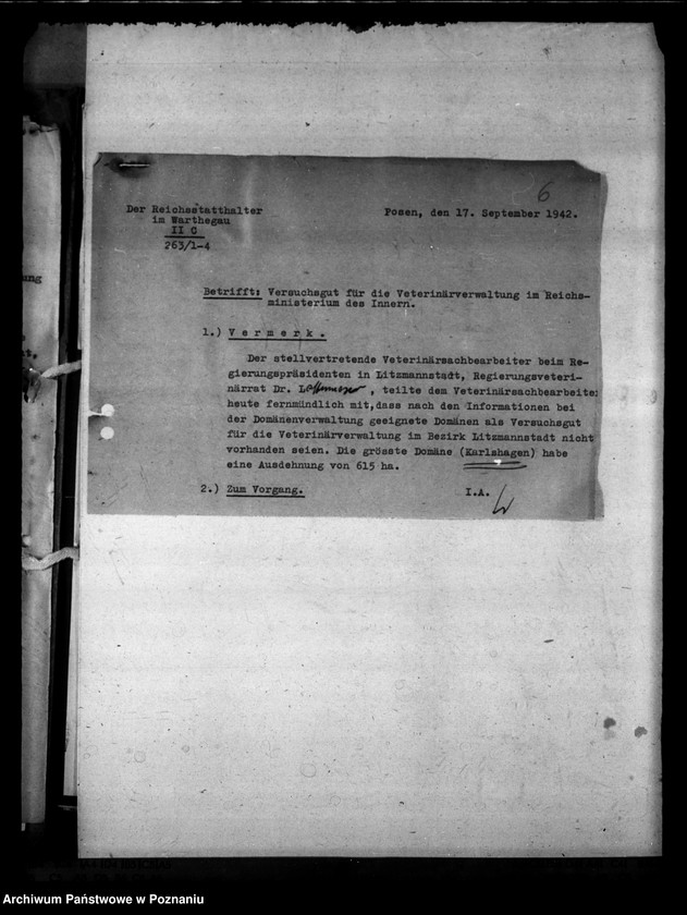 Obraz 10 z jednostki "Lehrgut für die Veteriärverwaltung"