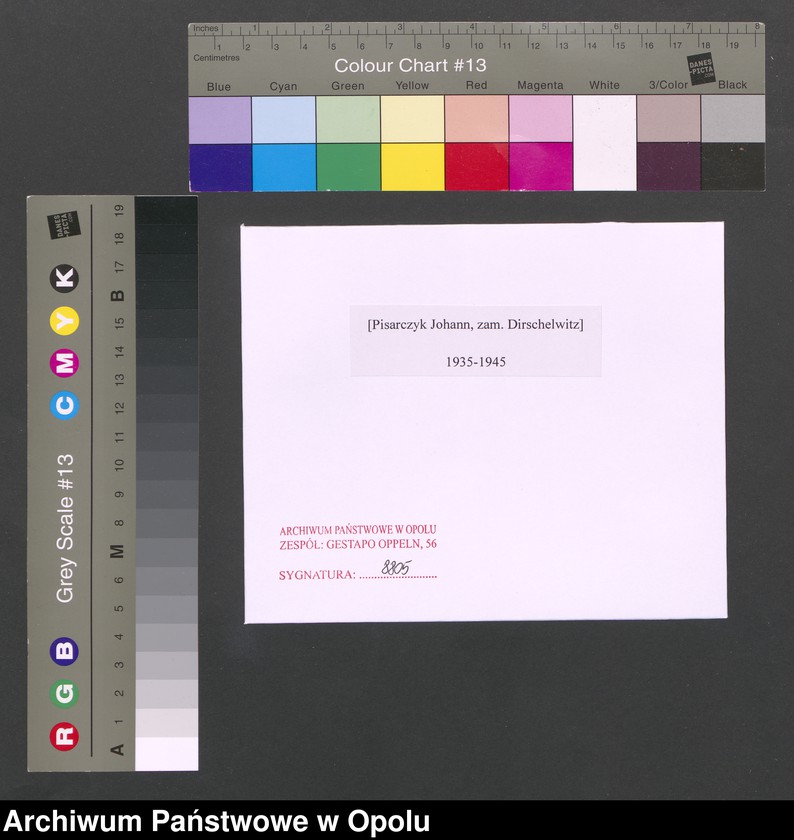 Obraz 2 z jednostki "[Pisarczyk Johann, zam. Dirschelwitz]"