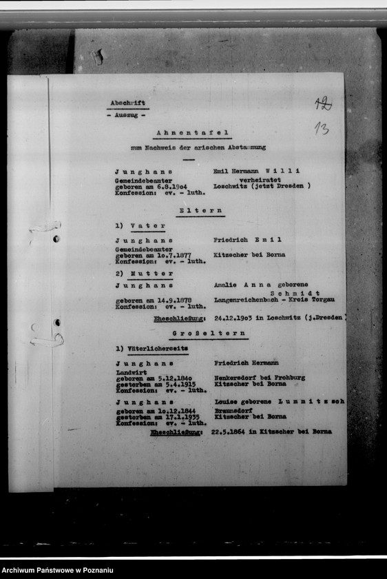 Obraz 17 z jednostki "Junghans, Willi - komisarz obwodowy"