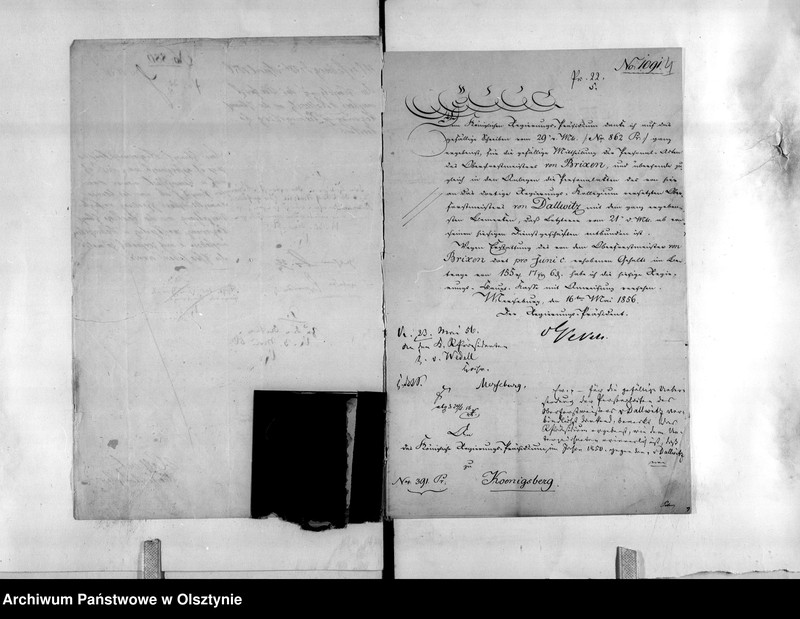 image.from.unit.number "Oberforstmeister v.[on] Dallwitz [Heinrich Wilhelm]"