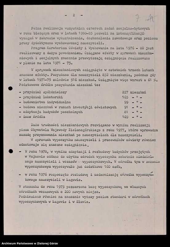 image.from.unit.number "Protokóły z posiedzeń Komisji Wychowania, Oświaty i Kultury Wojewódzkiej Rady Narodowej w Zielonej Górze; Nr 19 - 24"