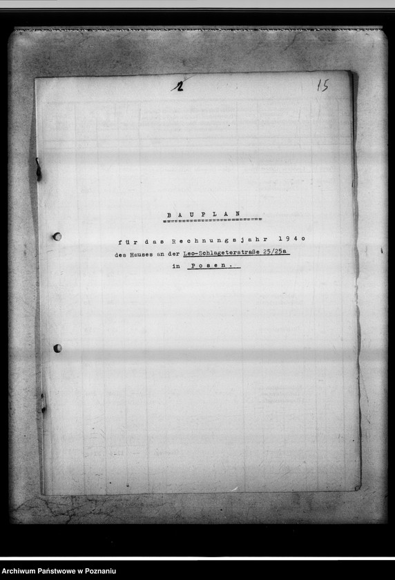 Obraz 19 z jednostki "Baupläne."