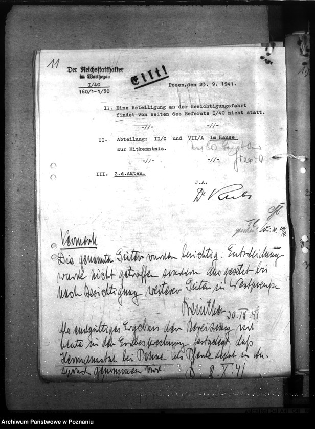 Obraz 15 z jednostki "Pferdedepot der Polizei - Hermanntal bei Neustadt (Posadowo, powiat Nowy Tomyśl) I"