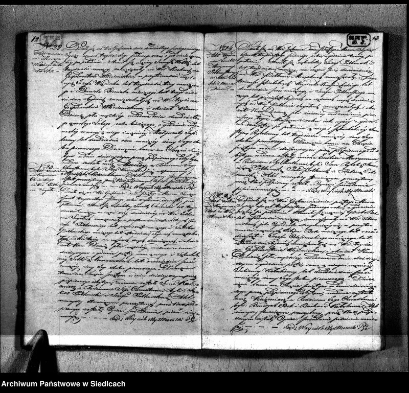 Obraz 9 z jednostki "Akta urodzin, małżeństw, zgonów"