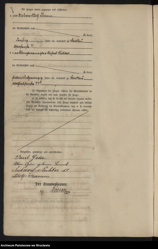 image.from.unit.number "Heiraths-Haupt-Register Breslau I 1890 Band 7"