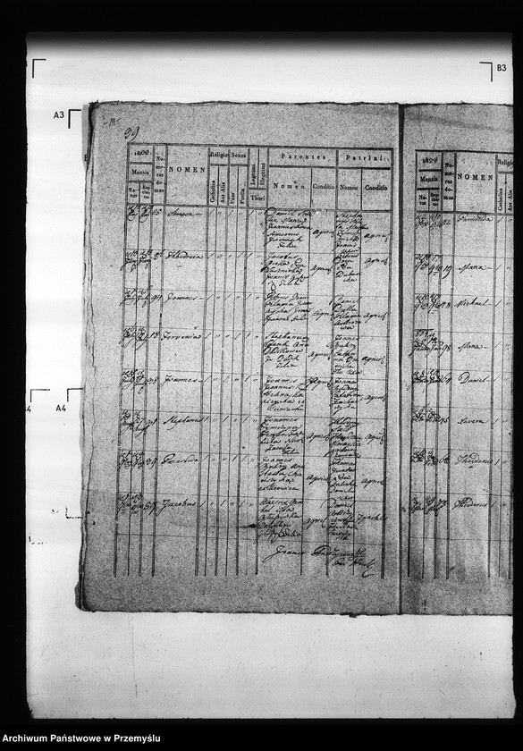 Obraz 15 z jednostki "[Kopie ksiąg metrykalnych parafii Hruszów z filiami Budomierz, Kłonice, Szczepłoty (dekanat Niemirów)]"