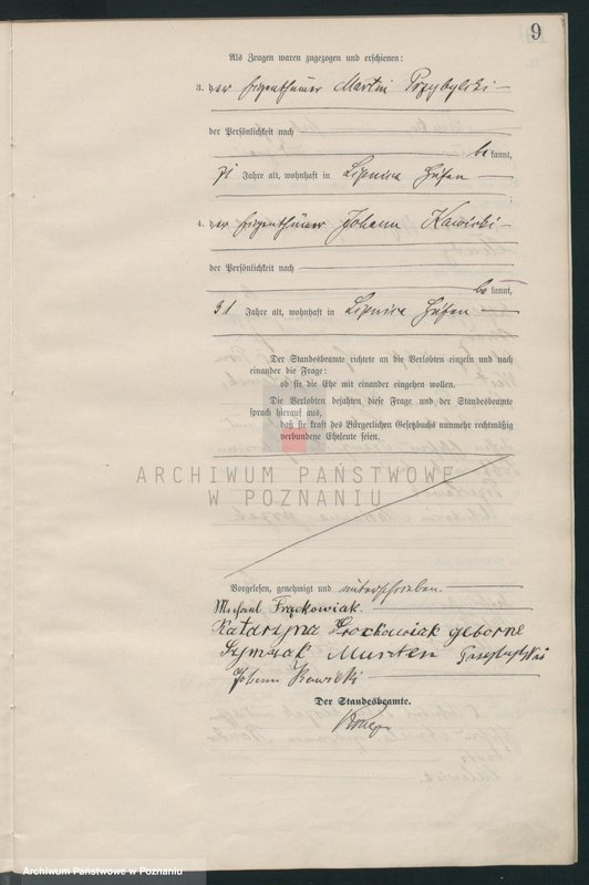 Obraz 11 z jednostki "Heiraths-Haupt-Register"