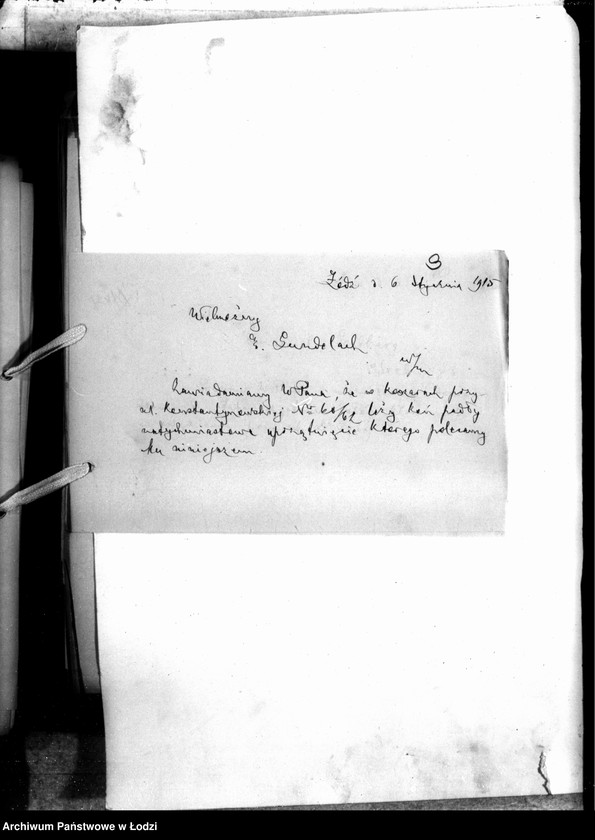 Obraz 12 z jednostki "Korespondencja z "Różnymi""