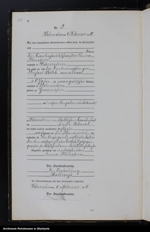 image.from.unit.number "Sterbe-Neben-Register Nr 1 - 223"