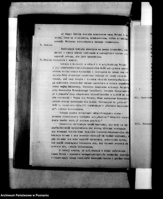 Obraz 18 z jednostki "Prywatna Szkoła Powszechna z niemieckim językiem nauczania Strzyżewo powiat Gniezno"