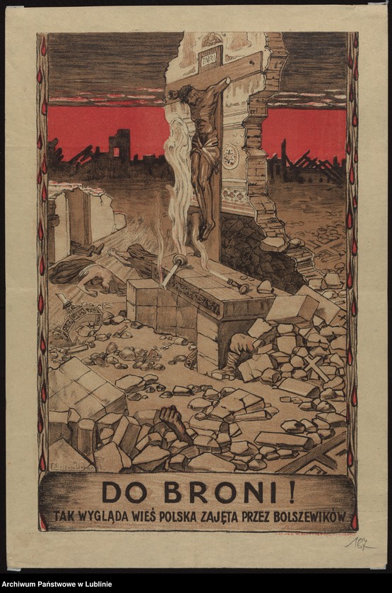 Obraz 5 z kolekcji "Wojna polsko-bolszewicka w plakacie propagandowym z zasobu APL"