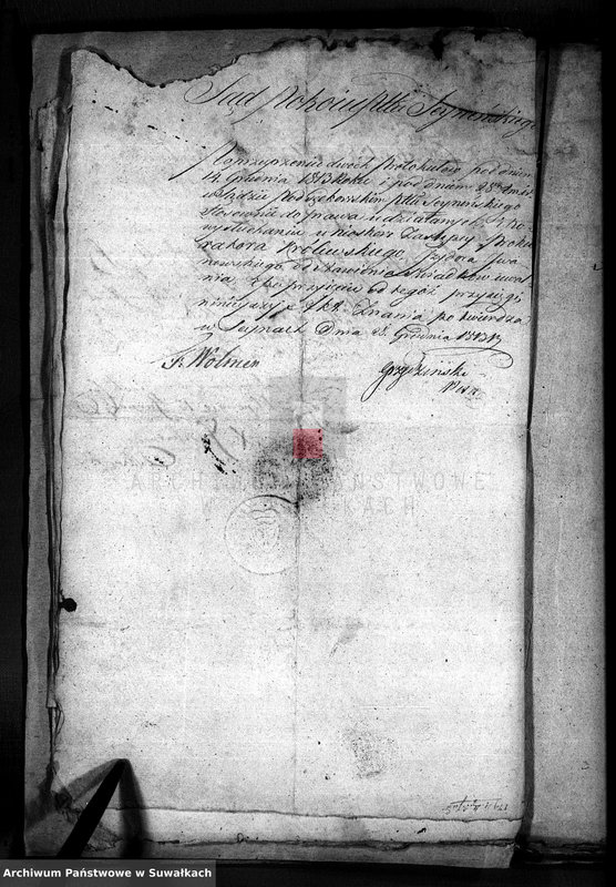 Obraz 9 z jednostki "Anekxa Urzędnika Urodzonych i Umarłych w Gminie przeroślskiej służące do akt ślubnych Urzędnika Stanu Cywilnego na rok 1814"