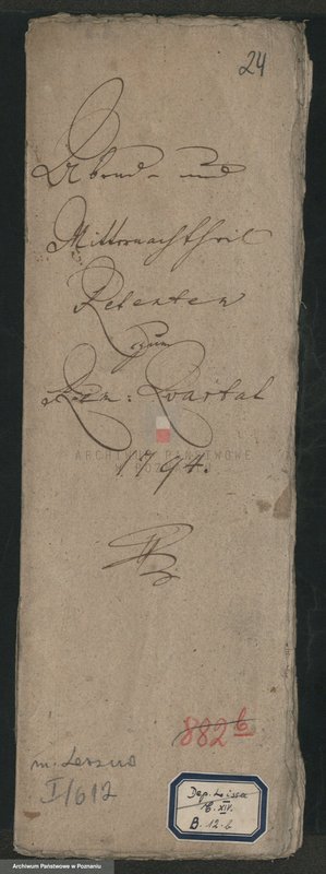 Obraz 15 z jednostki "Retentenlisten und Generallisten; język niemiecki"