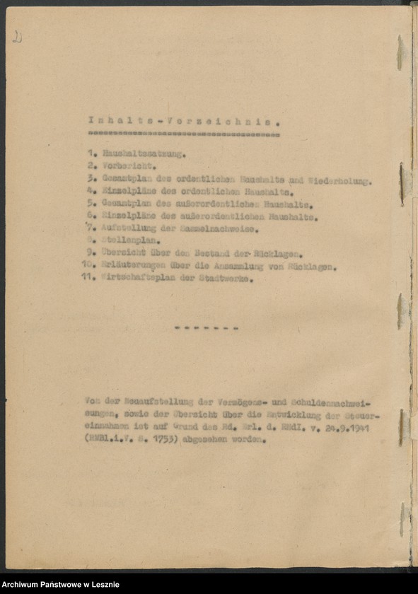 Obraz 5 z jednostki "[Haushaltssatzung der Stadt Lissa]"