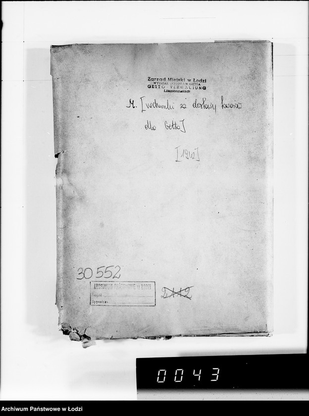 Obraz 4 z jednostki "M [rachunki za dostawy towarów dla Getta]"