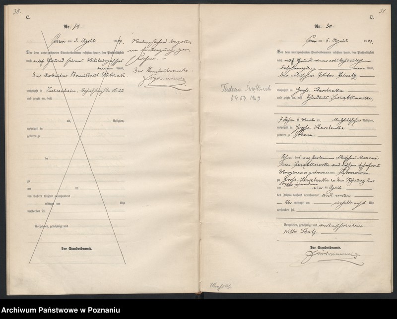 Obraz 18 z jednostki "Księga miejscowa zgonów [Rejestr główny zgonów]"