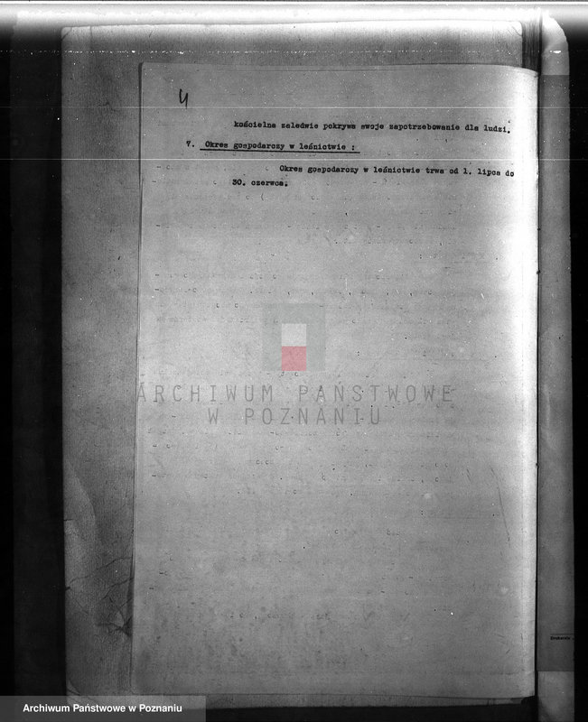 Obraz 9 z jednostki "Plan urządzenia gospodarstwa leśnego lasu majętności Łężeczki w powiecie międzychodzkim 1930-1939"