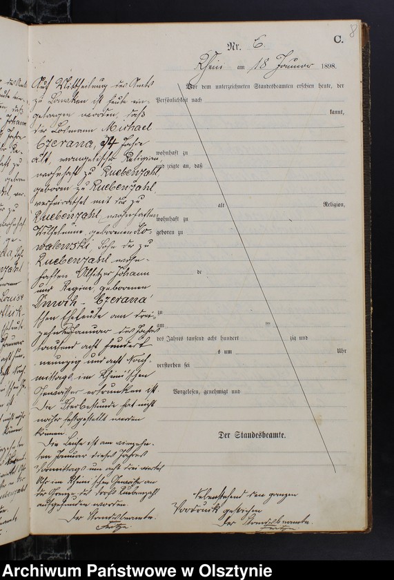 image.from.unit.number "Sterbe-Haupt-Register Nr 1 - 82"