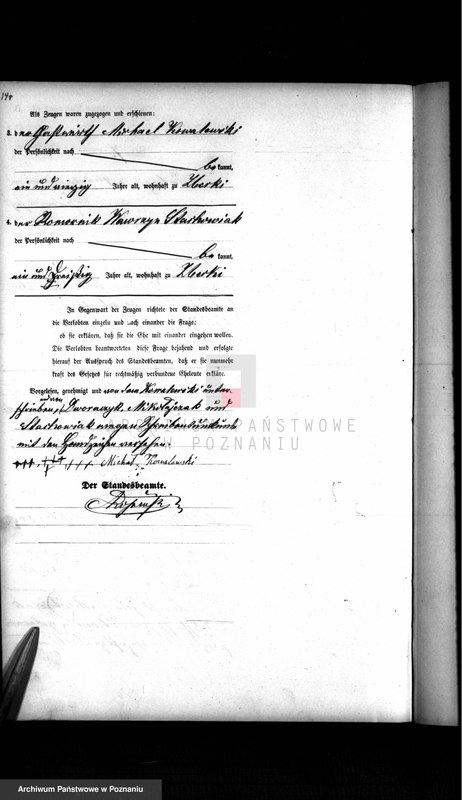 Obraz 15 z jednostki "Księga małżeństw"