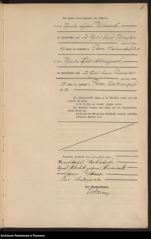 Obraz 10 z jednostki "Księga miejscowa małżeństw t. III"